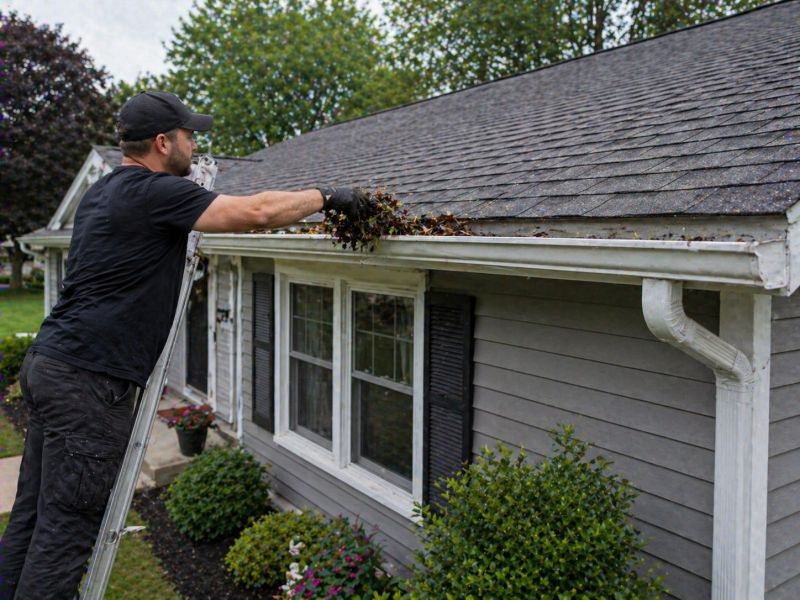 Gutter Downspout Unclogging in Baltimore, MD