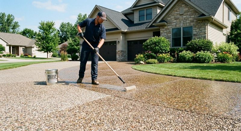 Concrete Driveway Sealing in Kansas City, KS
