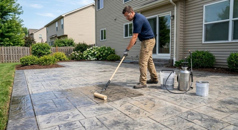 Concrete Walkway Sealing in Tacoma, WA