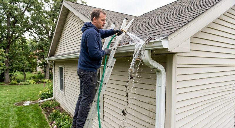 Eavestrough Clearing in Monmouth County, NJ