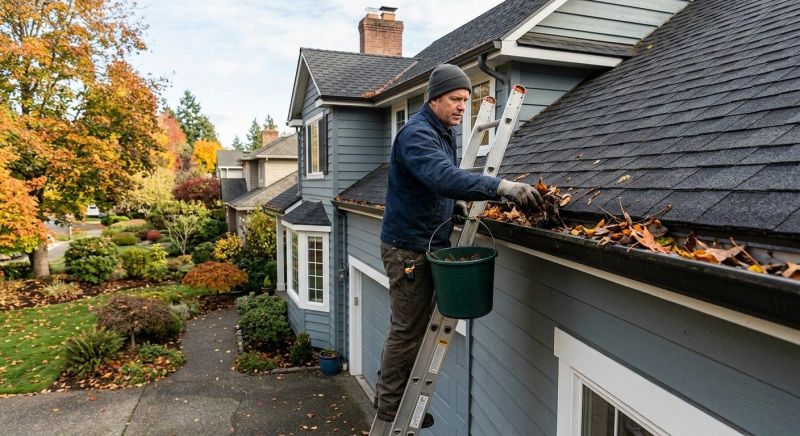 Gutter Leaf Clearing in Arvada, CO