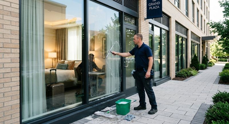 Medical Center Window Cleaning in Denver County, CO