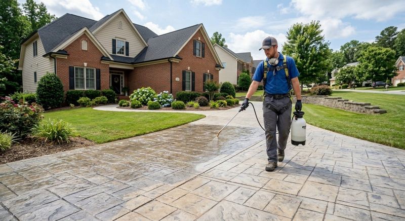 Sidewalk Concrete Sealing in Bellevue, WA